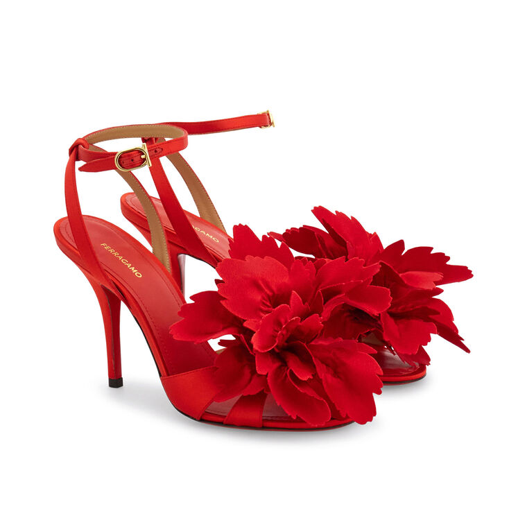 Ghilly 95mm Floral Sandals image number null