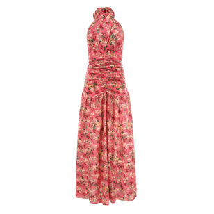 Cotton Party Halterneck Dress
