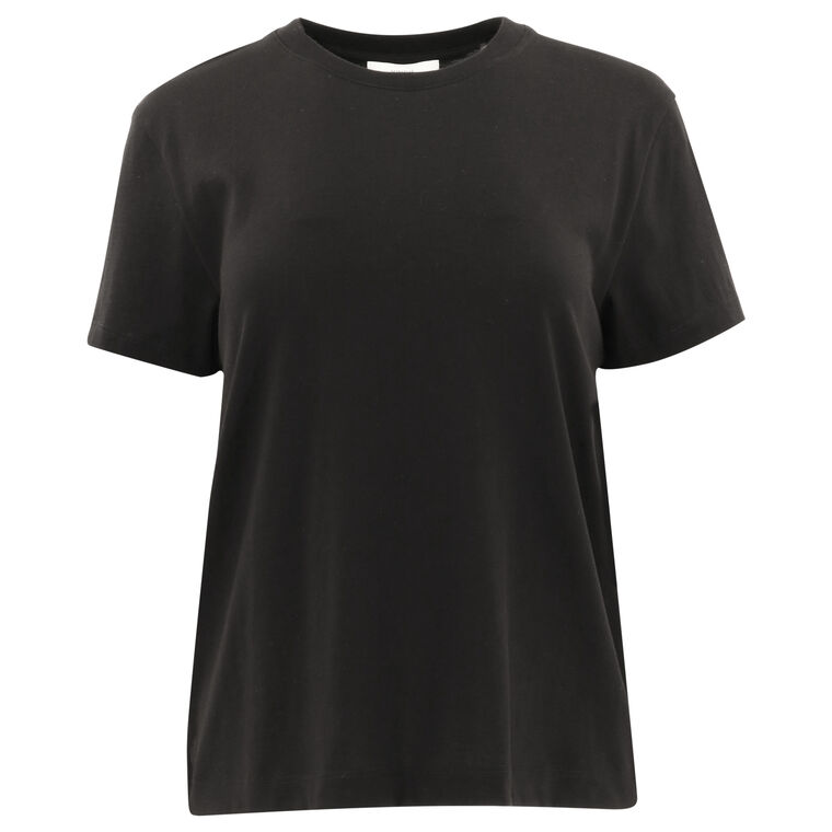 Pima Cotton Crew Neck T-Shirt image number null