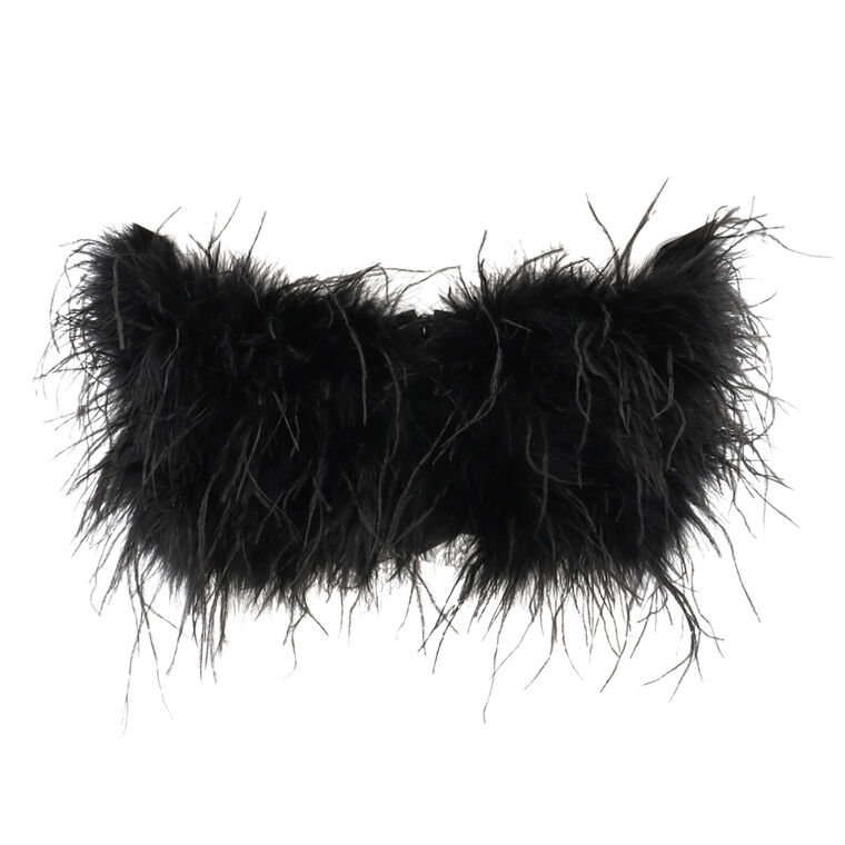 Zaina Feather Bustier image number null