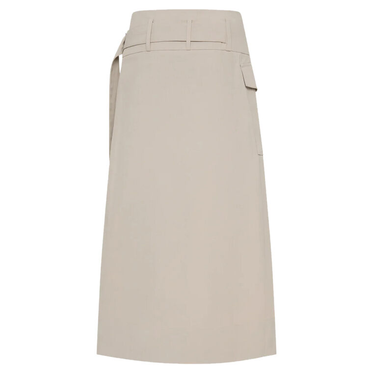 Utility Maxi Wrap Skirt image number null