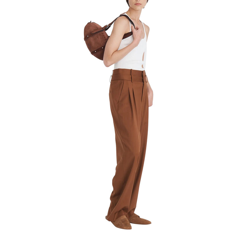 Suede Football Bag image number null