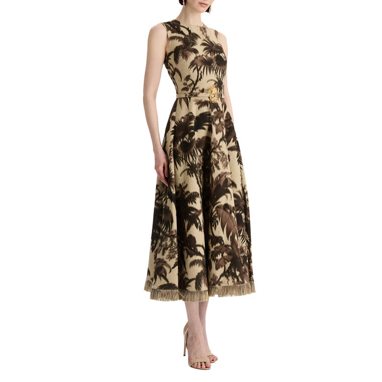 Palm Leaves Dress image number null