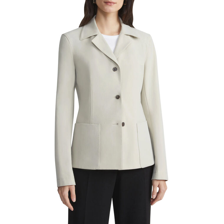 Patch Pocket Fitted Blazer image number null