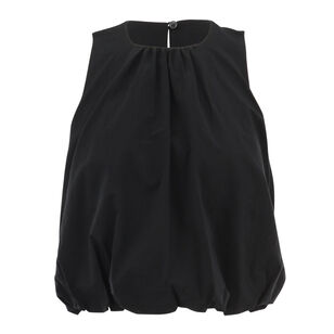 Zoey Sleeveless Bubble Top