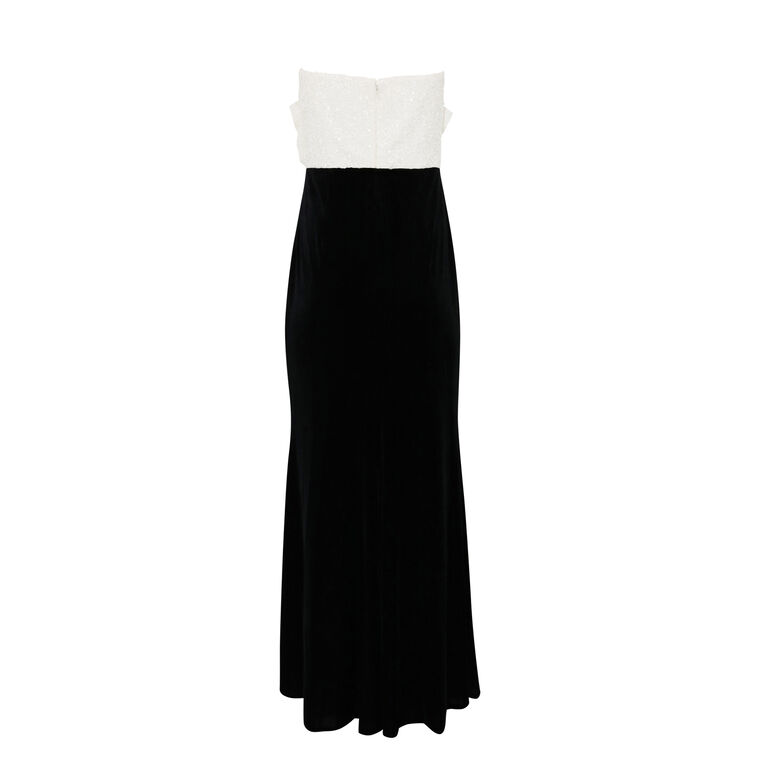 Rosette Bodice Gown image number null