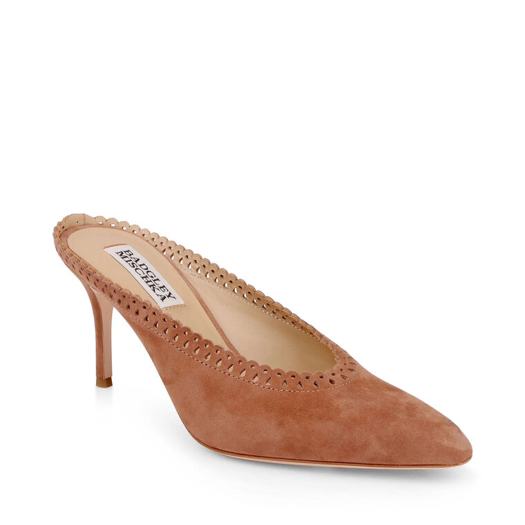Rylie Suede Closed Toe Heel image number null