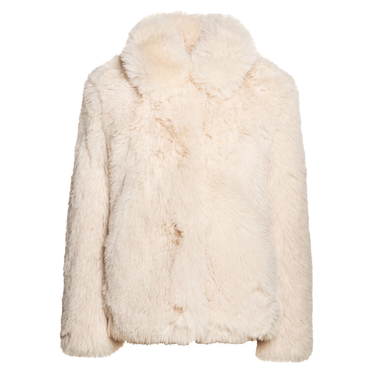 The Reid Oversized Faux Fur Jacket image number null