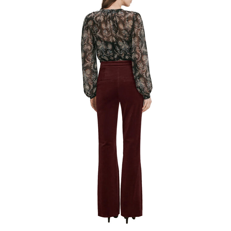 Gracie Velvet Flare Pant image number null