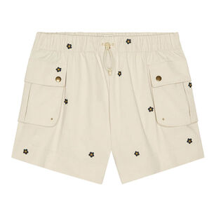 The Embroidered Cargo Short