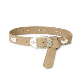 Tucker Concho Nubuck Belt