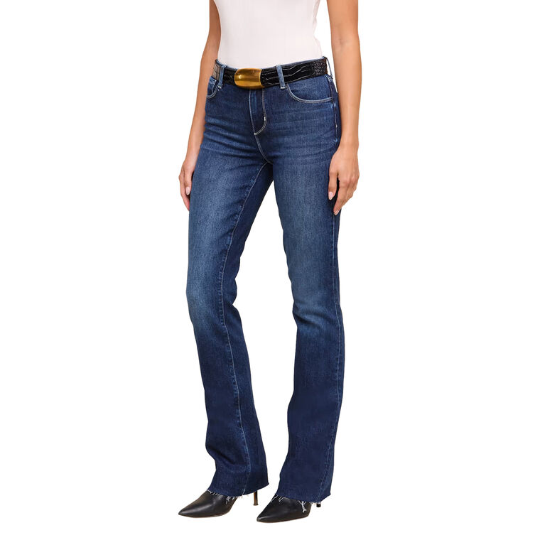 Ruth High Rise Straight Leg Jean image number null