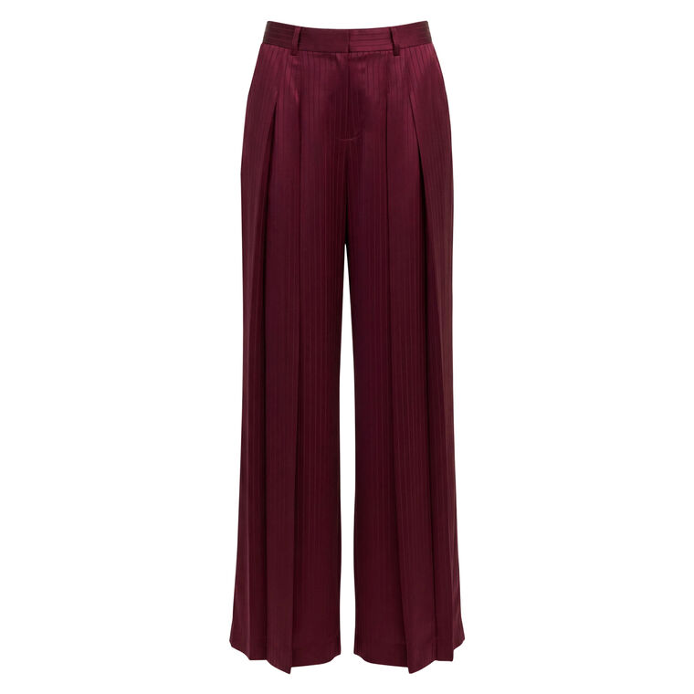Georgia Satin Stripe Marne Pant image number null