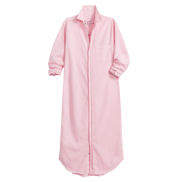 Rory Short Sleeve Maxi Shirtdress image number null