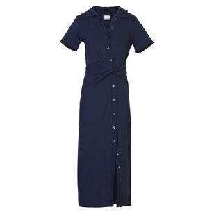 Short Sleeve Ellicot Midi Dress