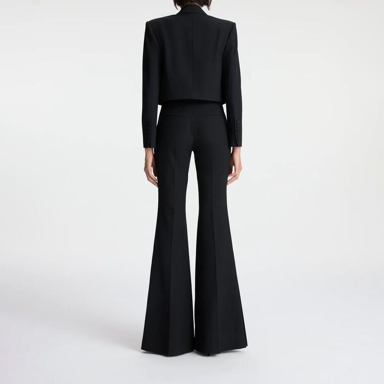 Anderson Cropped Tuxedo Jacket image number null