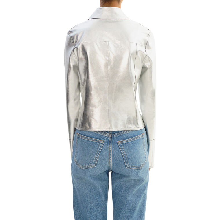 Claire Reversible Leather Jacket image number null