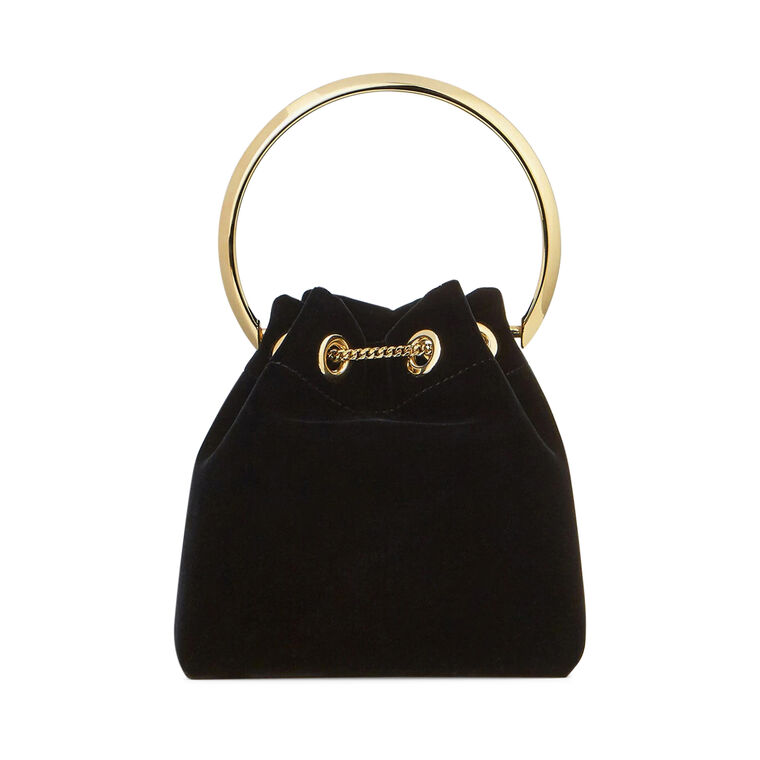 Velvet Bon Bon With Metal Handle image number null