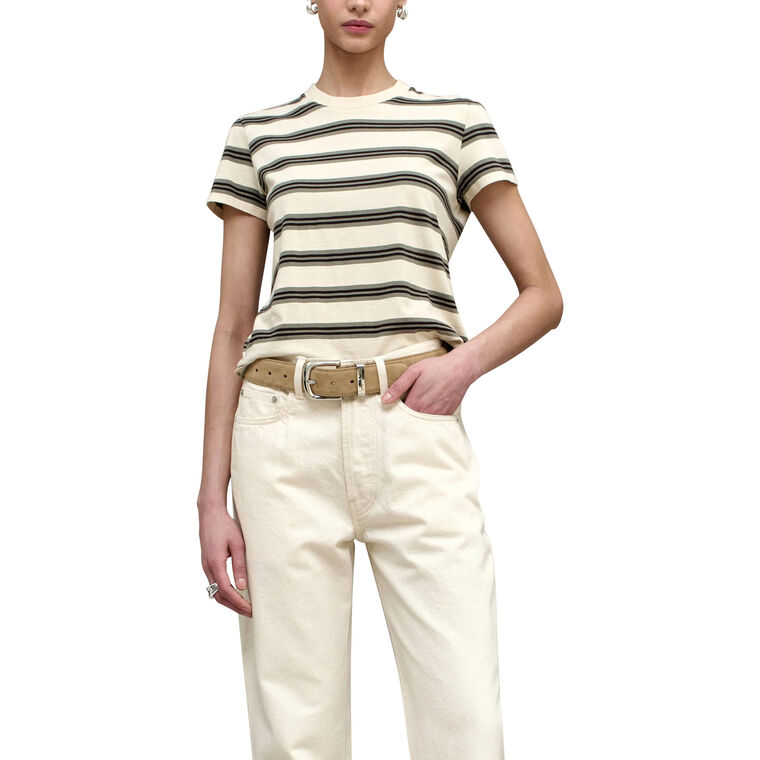Kenzie Stripe Short Sleeve T-Shirt image number null
