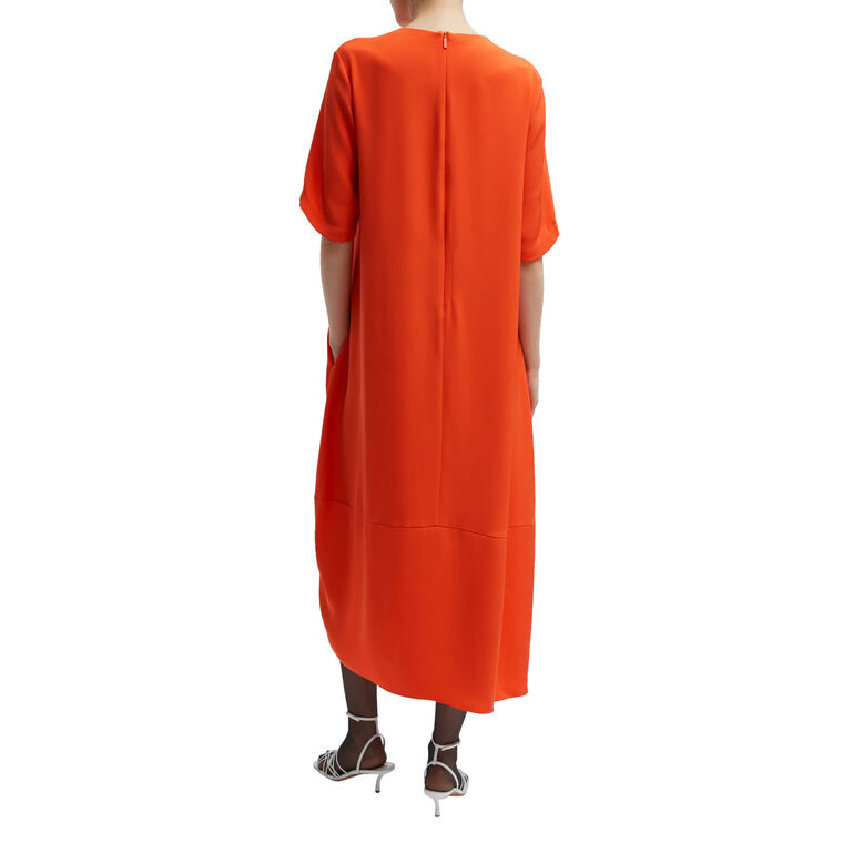 4-Ply Silk T-Shirt Dress image number null