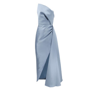 Asymmetrical Bodice Gown