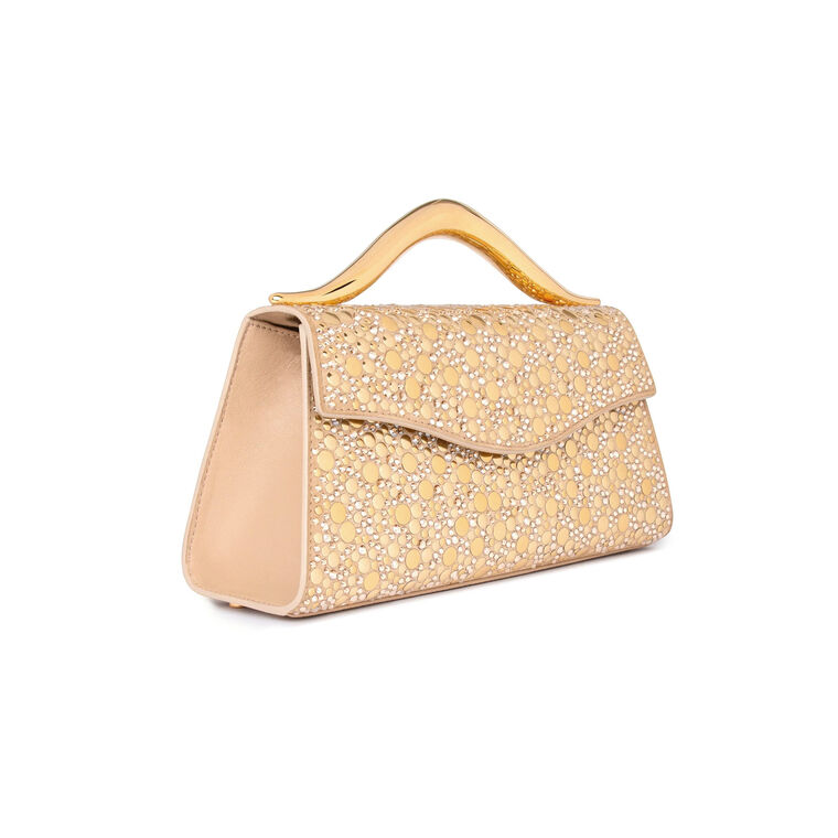 The Petit Wave Stud Embellished Bag image number null