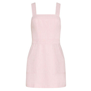 Ace Sleeveless Tweed Mini Dress