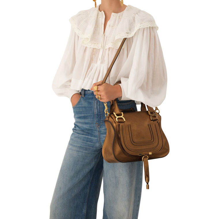 Marcie Small Top Handle Bag image number null