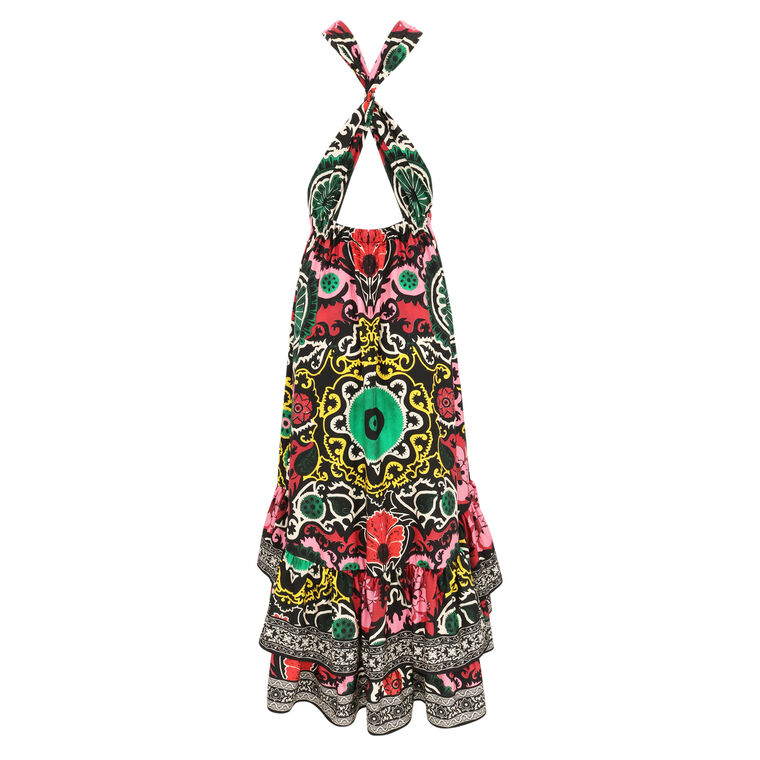 Loyce Ruffle Maxi Dress image number null
