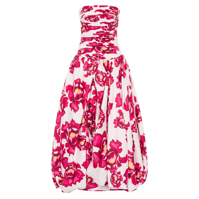 Behold Strapless Maxi Dress image number null