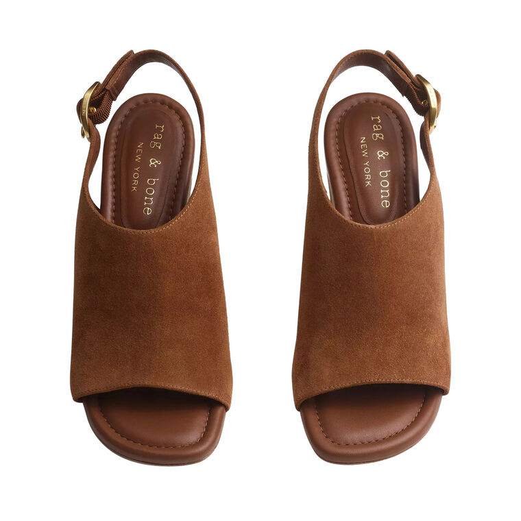 Gigi Italian Suede Sandals image number null