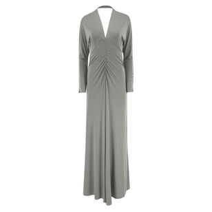 Simone Dolman V-Neck Maxi Dress
