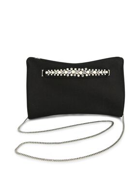 Venus Embellished Satin Clutch