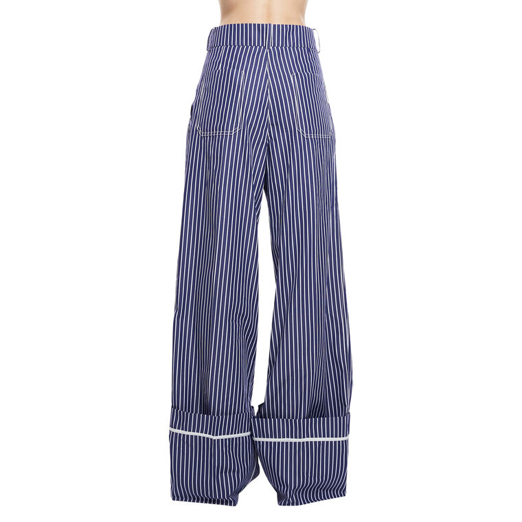 Oversized Pinstripe Tailoring Pant image number null