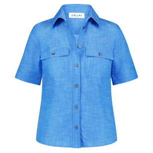 Vesper Short Sleeve Denim Shirt