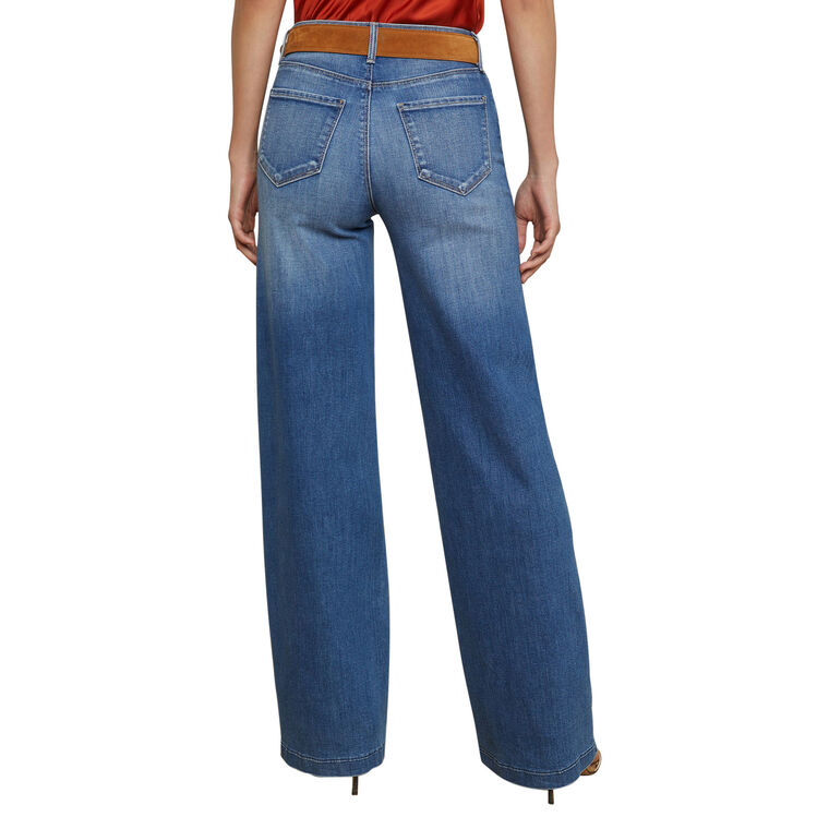 Clayton High Rise Wide Leg Jean image number null