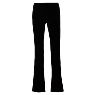 Bellini Flared Pull-On Velvet Pant