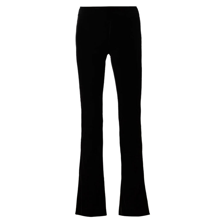 Bellini Flared Pull-On Velvet Pant image number null