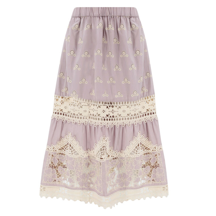 Joah Embroidery Skirt image number null