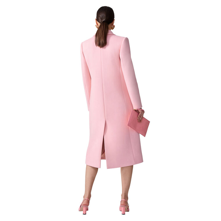 Single-Breasted Wool Coat image number null