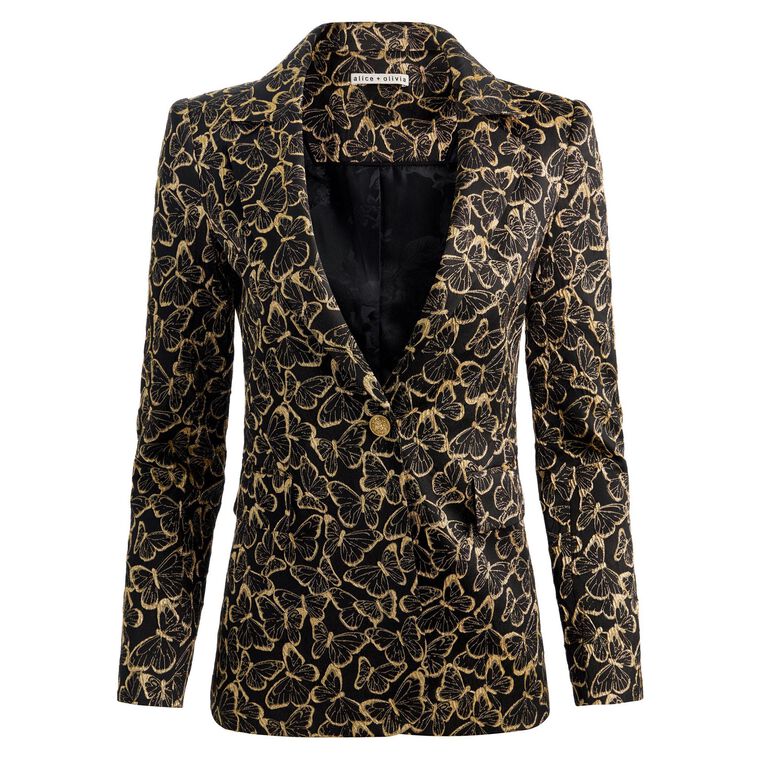 Macey Notch Collar Fitted Blazer image number null