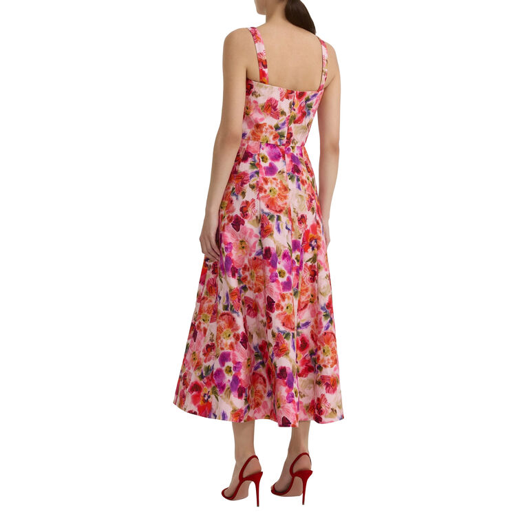 Sabrina Sleeveless Midi Dress image number null