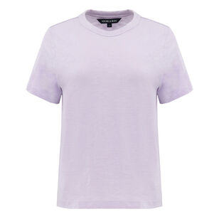 Carla Cotton Crew Neck Tee