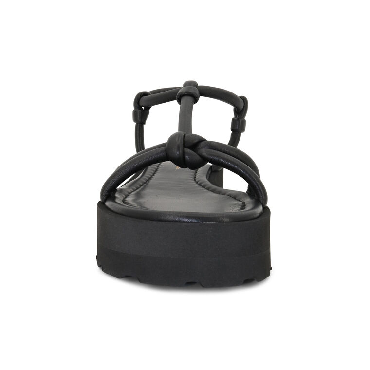 Marine Leather Flatform Sandal image number null
