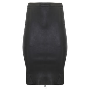 Avana Leather Pencil Skirt