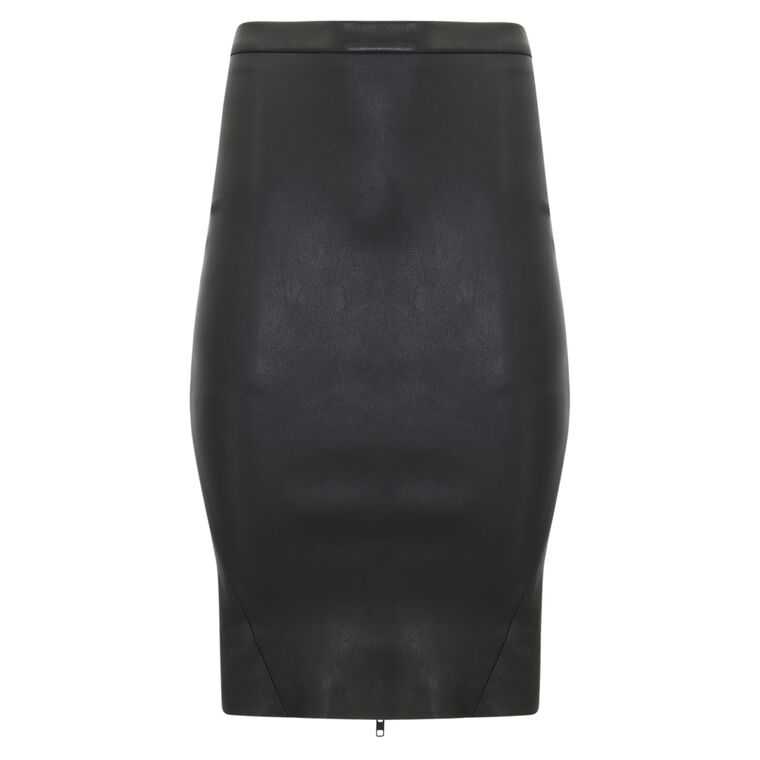 Avana Leather Pencil Skirt image number null