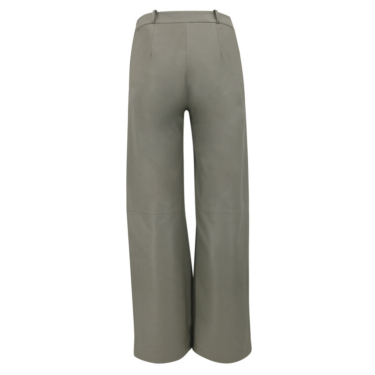 Noro Straight-Leg Leather Pants image number null