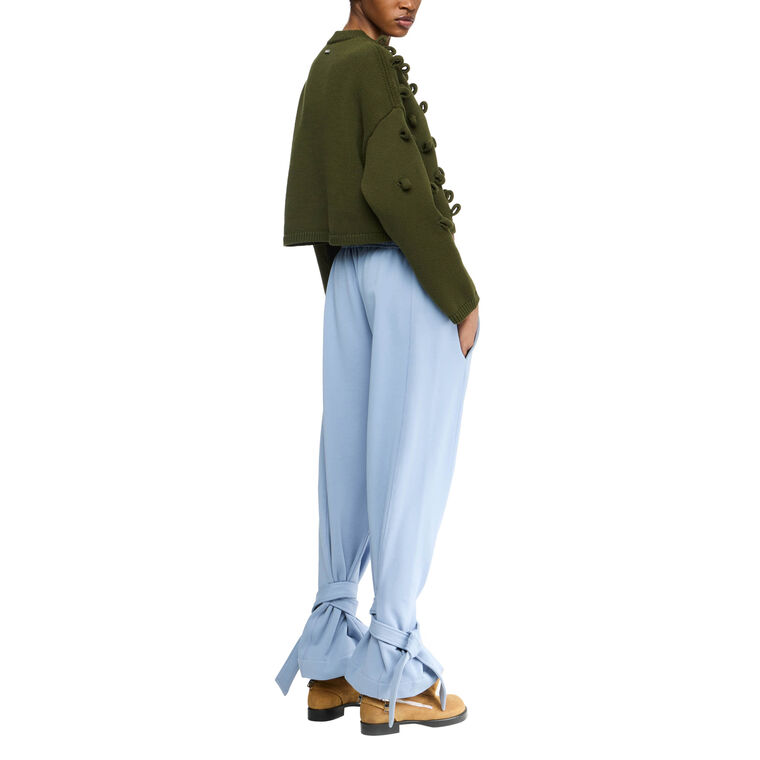 Tied Bow Joggers image number null