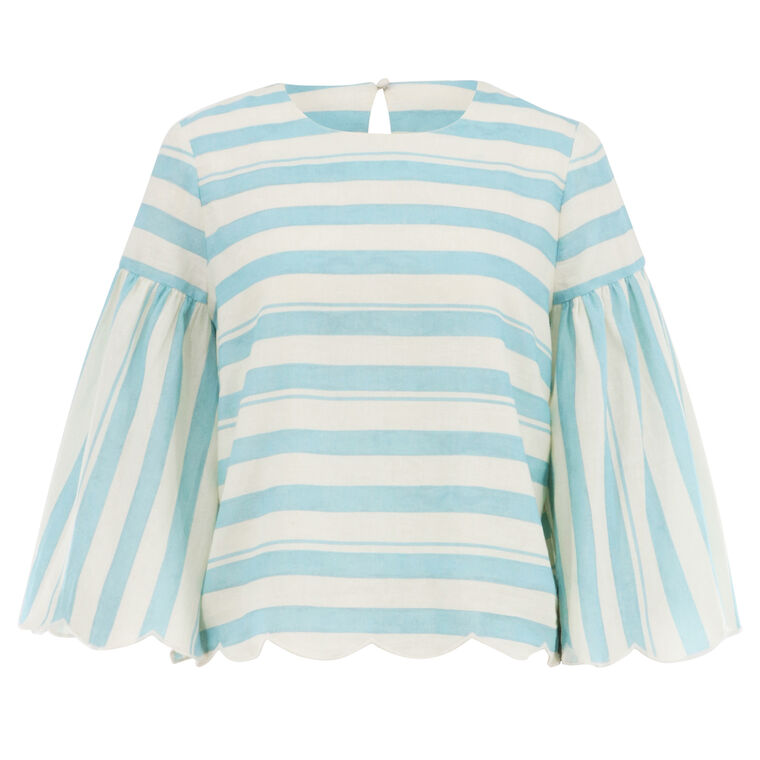 Marianna Scallop Top image number null