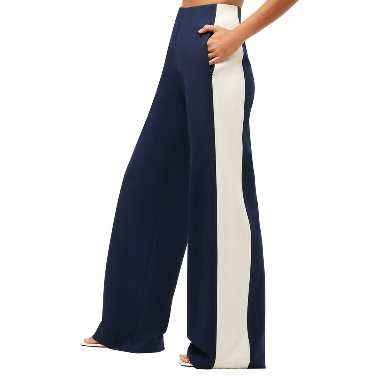 Record Wide-Leg Side Stripe Pant image number null